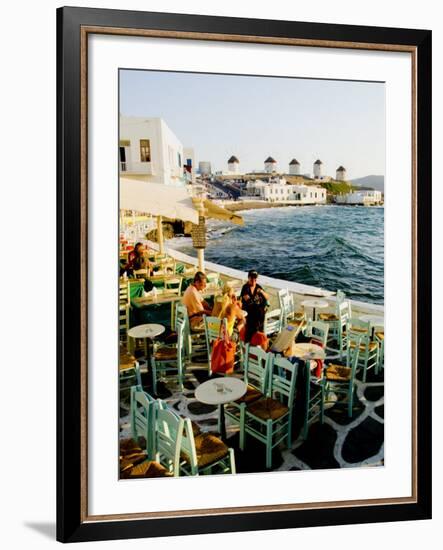 Little Venice, Mykonos, Greece-Bill Bachmann-Framed Photographic Print