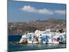 Little Venice, Mykonos Town, Chora, Mykonos, Cyclades, Greek Islands, Greece, Europe-Sergio Pitamitz-Mounted Photographic Print