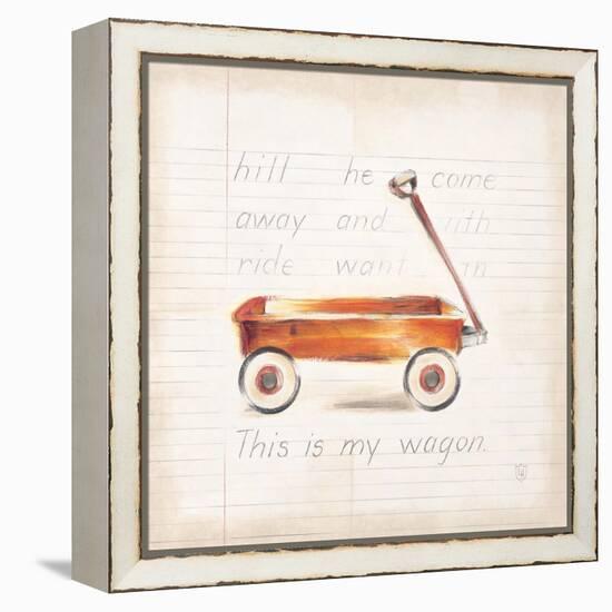 Little Wagon-Lauren Hamilton-Framed Stretched Canvas