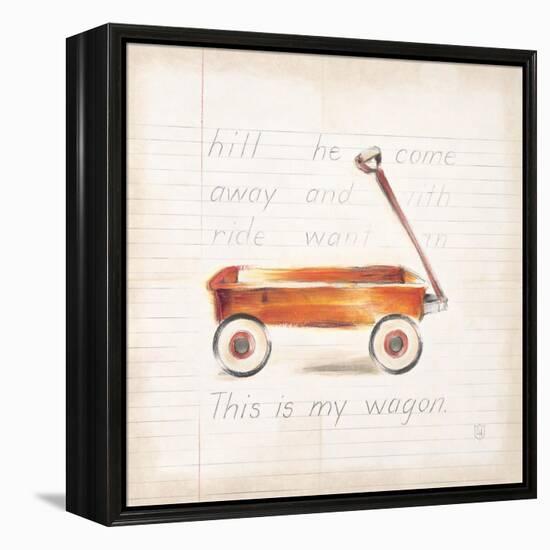 Little Wagon-Lauren Hamilton-Framed Stretched Canvas