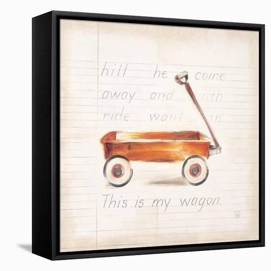 Little Wagon-Lauren Hamilton-Framed Stretched Canvas