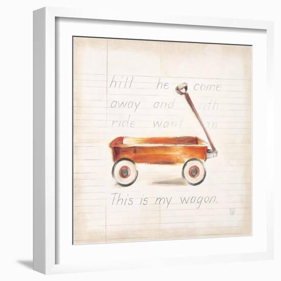 Little Wagon-Lauren Hamilton-Framed Art Print