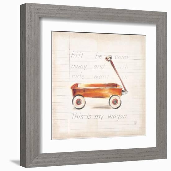 Little Wagon-Lauren Hamilton-Framed Art Print