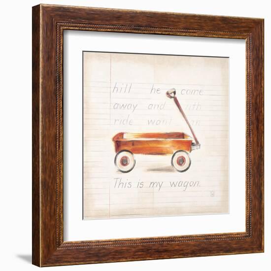 Little Wagon-Lauren Hamilton-Framed Art Print