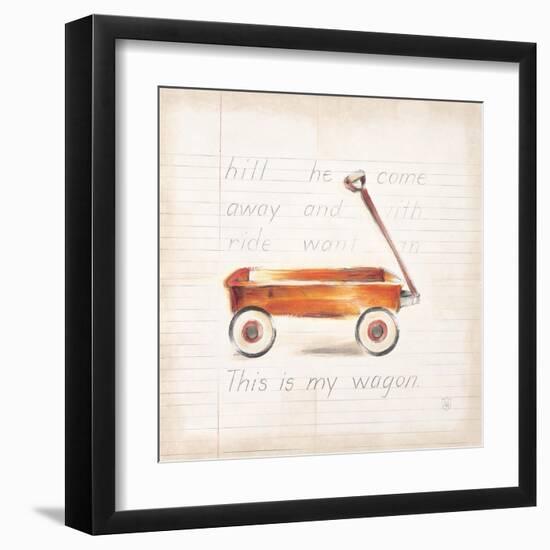 Little Wagon-Lauren Hamilton-Framed Art Print