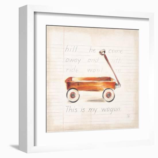 Little Wagon-Lauren Hamilton-Framed Art Print