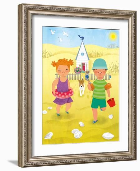 Little White House 2 - Turtle-Sheree Boyd-Framed Giclee Print