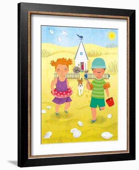 Little White House 2 - Turtle-Sheree Boyd-Framed Giclee Print