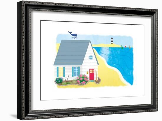 Little White House 4 - Turtle-Sheree Boyd-Framed Giclee Print
