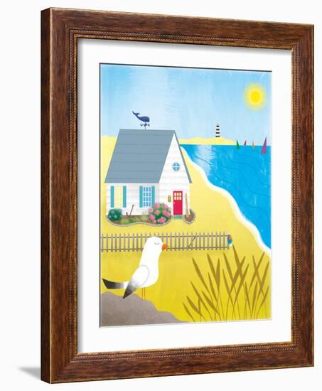 Little White House - Turtle-Sheree Boyd-Framed Giclee Print