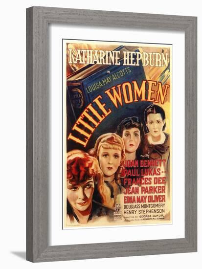 Little Women, 1933-null-Framed Art Print