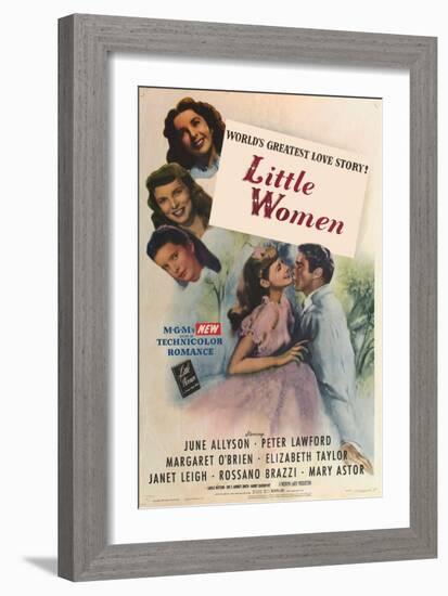Little Women, 1933-null-Framed Premium Giclee Print