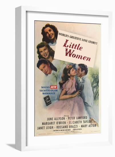 Little Women, 1933-null-Framed Premium Giclee Print