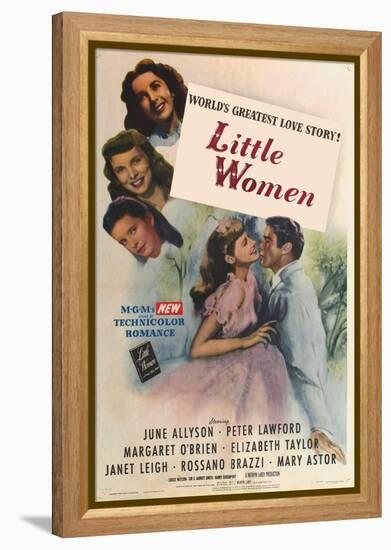 Little Women, 1933-null-Framed Stretched Canvas