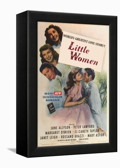 Little Women, 1933-null-Framed Stretched Canvas