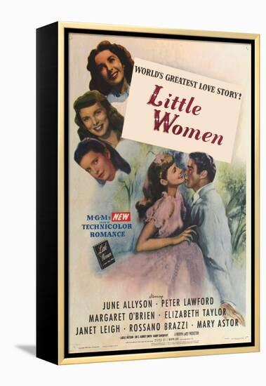 Little Women, 1933-null-Framed Stretched Canvas