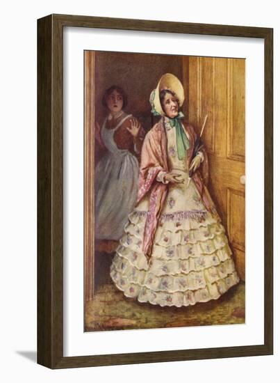 'Little Women' by Louisa-Harold Copping-Framed Giclee Print