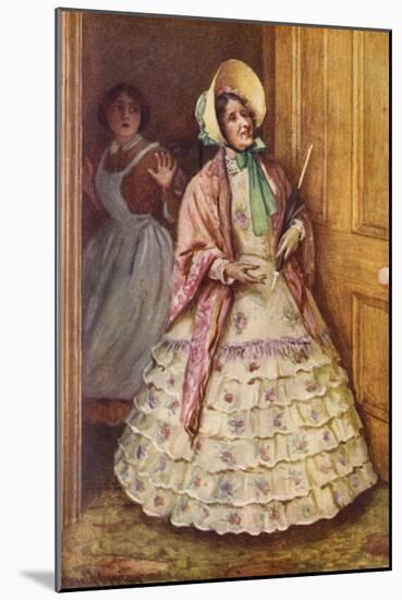 'Little Women' by Louisa-Harold Copping-Mounted Giclee Print