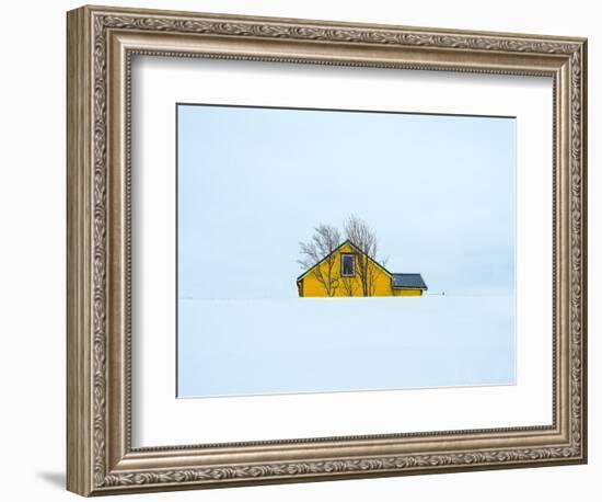 Little yellow house-Marco Carmassi-Framed Photographic Print