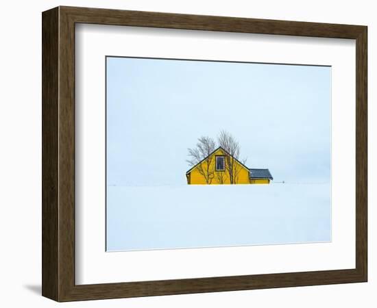 Little yellow house-Marco Carmassi-Framed Photographic Print