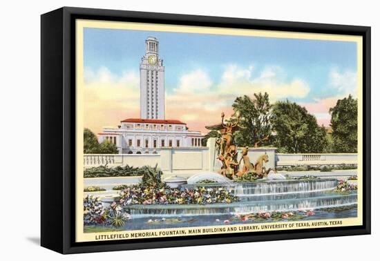 Littlefield Fountain, University of Texas, Austin-null-Framed Stretched Canvas