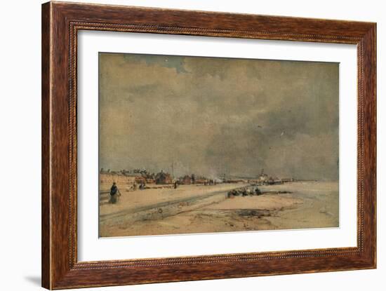 'Littlehampton, Winter', c1868-James Webb-Framed Giclee Print