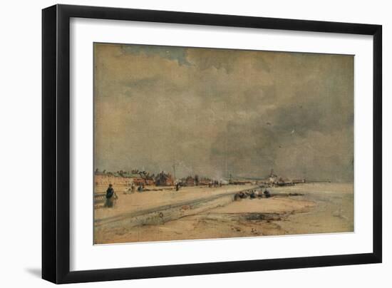 'Littlehampton, Winter', c1868-James Webb-Framed Giclee Print