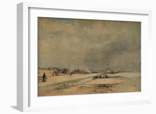 'Littlehampton, Winter', c1868-James Webb-Framed Giclee Print