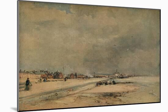 'Littlehampton, Winter', c1868-James Webb-Mounted Giclee Print