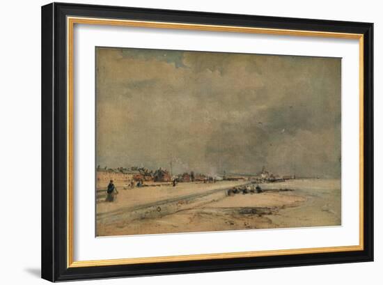 'Littlehampton, Winter', c1868-James Webb-Framed Giclee Print