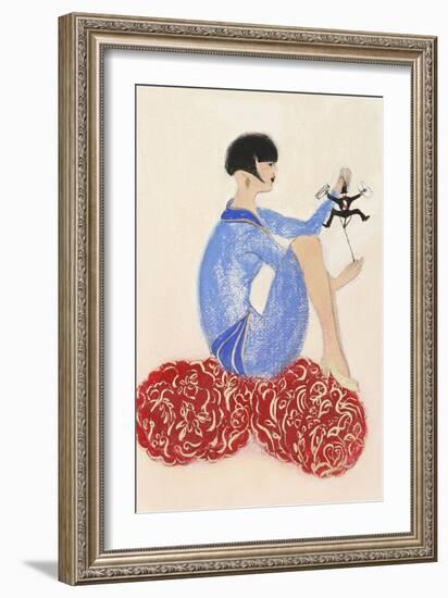 Littleman Series I-Susan Adams-Framed Giclee Print