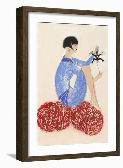 Littleman Series I-Susan Adams-Framed Giclee Print