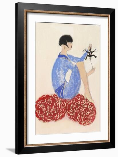 Littleman Series I-Susan Adams-Framed Giclee Print