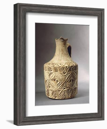 Liturgical Vase Used for Christening Decorated with Crosses-null-Framed Giclee Print
