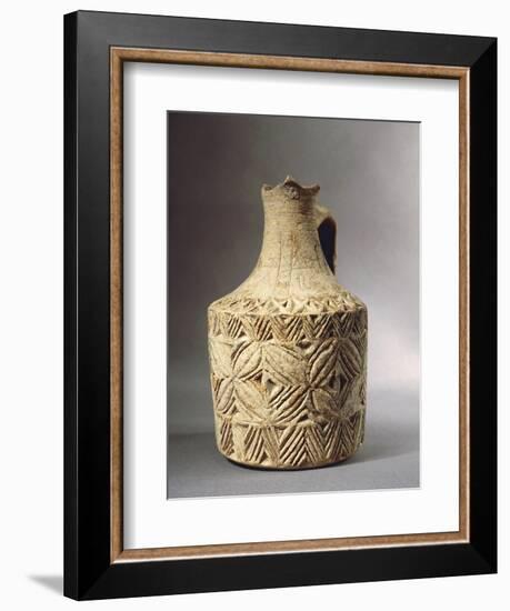 Liturgical Vase Used for Christening Decorated with Crosses-null-Framed Giclee Print