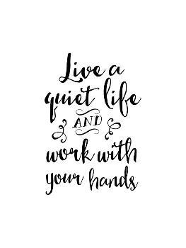 Live A Quiet Life Art Print Tara Moss Art Com Live A Quiet Life Art Print Tara Moss Art Com