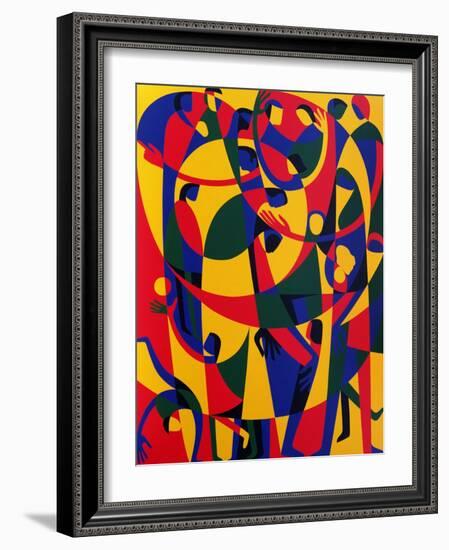 Live Adventurously, 1998-Ron Waddams-Framed Giclee Print