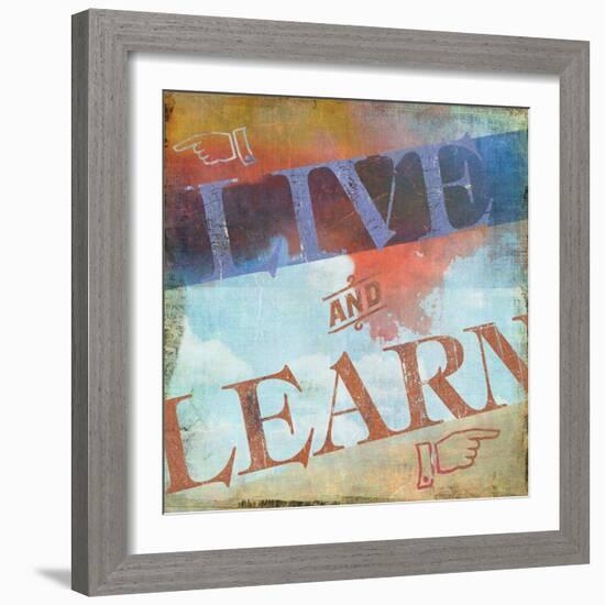 Live and Learn-Sloane Addison  -Framed Premium Giclee Print