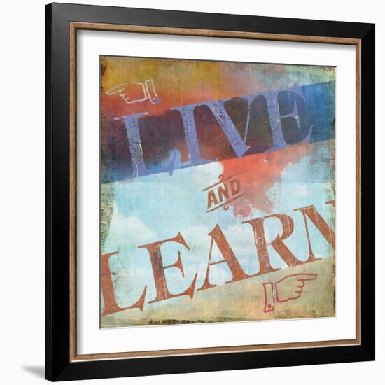 Live and Learn-Sloane Addison  -Framed Premium Giclee Print