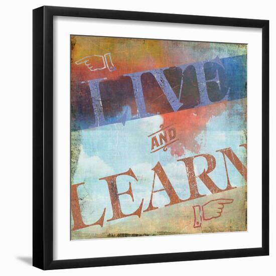 Live and Learn-Sloane Addison  -Framed Premium Giclee Print