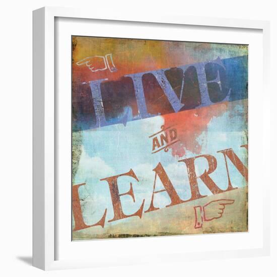 Live and Learn-Sloane Addison  -Framed Premium Giclee Print