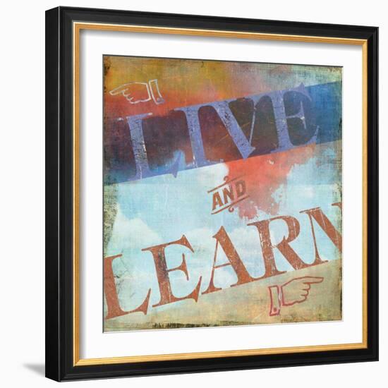 Live and Learn-Sloane Addison  -Framed Art Print