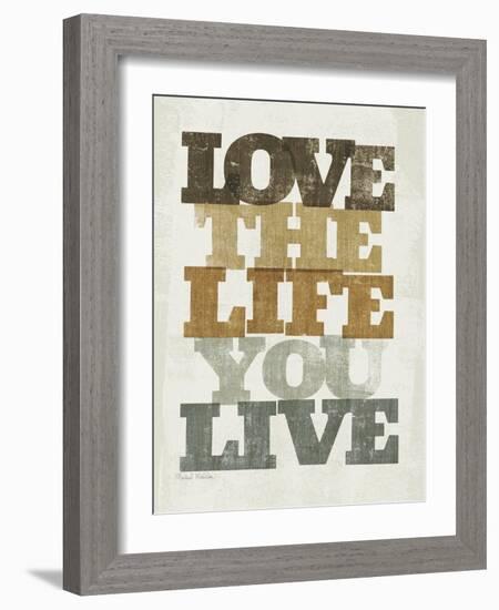 Live and Love II-null-Framed Art Print