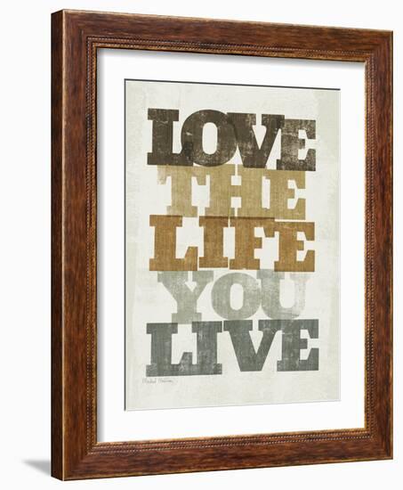 Live and Love II-null-Framed Art Print