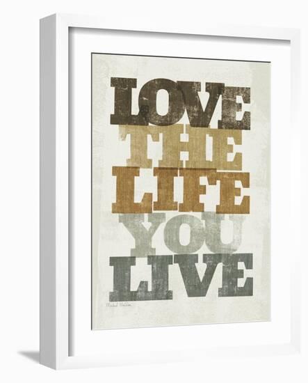 Live and Love II-null-Framed Art Print