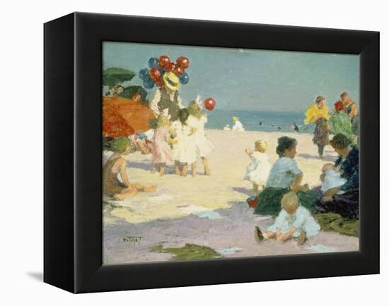 Live at the Beach-Edward Henry Potthast-Framed Premier Image Canvas