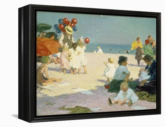 Live at the Beach-Edward Henry Potthast-Framed Premier Image Canvas