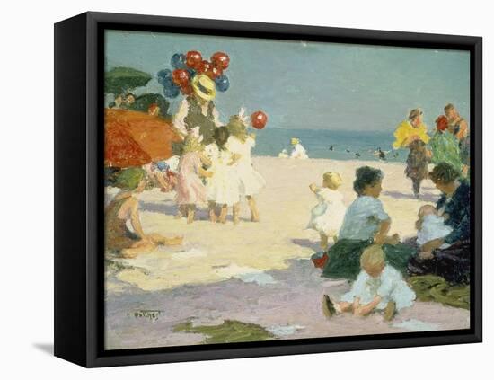 Live at the Beach-Edward Henry Potthast-Framed Premier Image Canvas