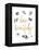 Live Beautifully BW-Sara Zieve Miller-Framed Stretched Canvas