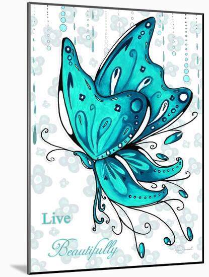 Live Beautifully-Megan Duncanson-Mounted Giclee Print